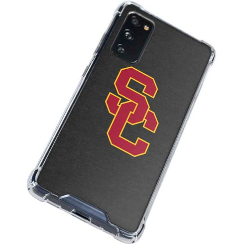 University of Southern California USC Dark Grey Logo Galaxy S20 FE Clear Case